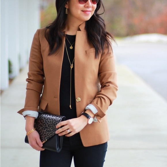 J.Crew Regent Coat in Camel – Sizes 2 Tall, 4, 6 - Picture 9 of 12